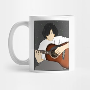 jungkook and guiter Mug